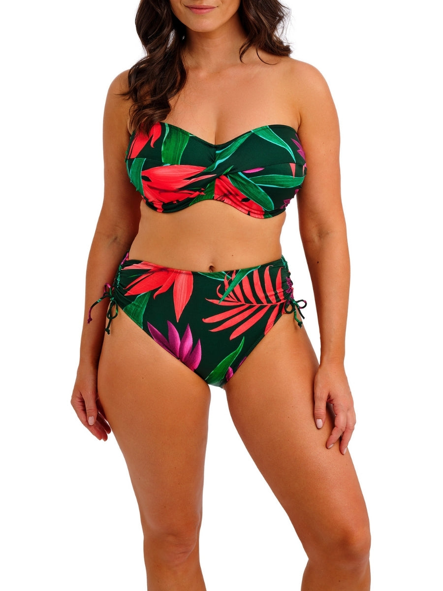Pichola Bandeau Bikini Top - Mangrove