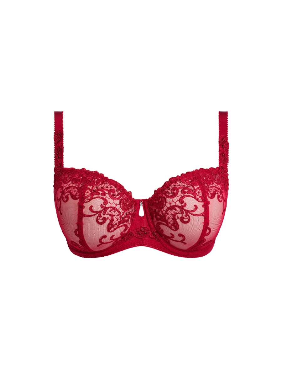 Portia Balconette Bra - Red