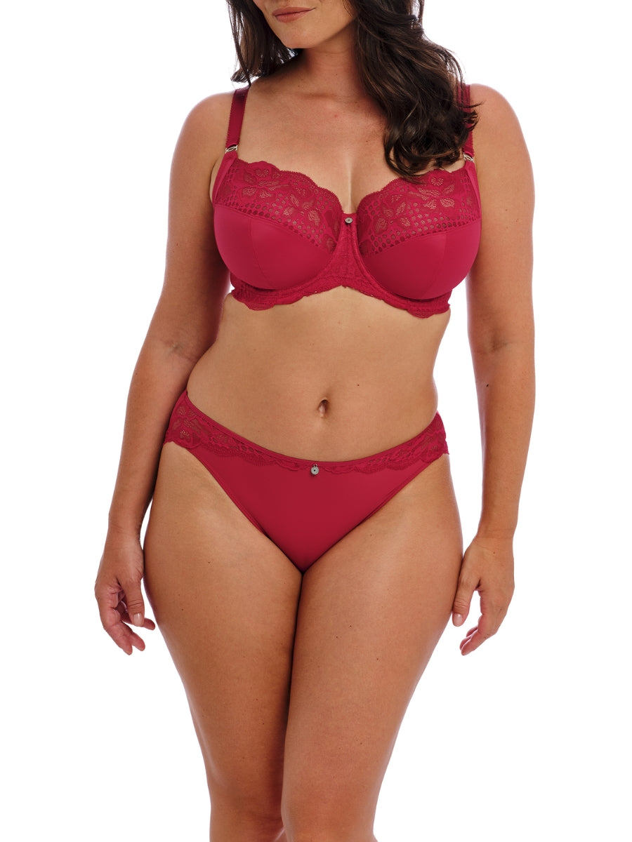 Reflect Side Support Bra - Red