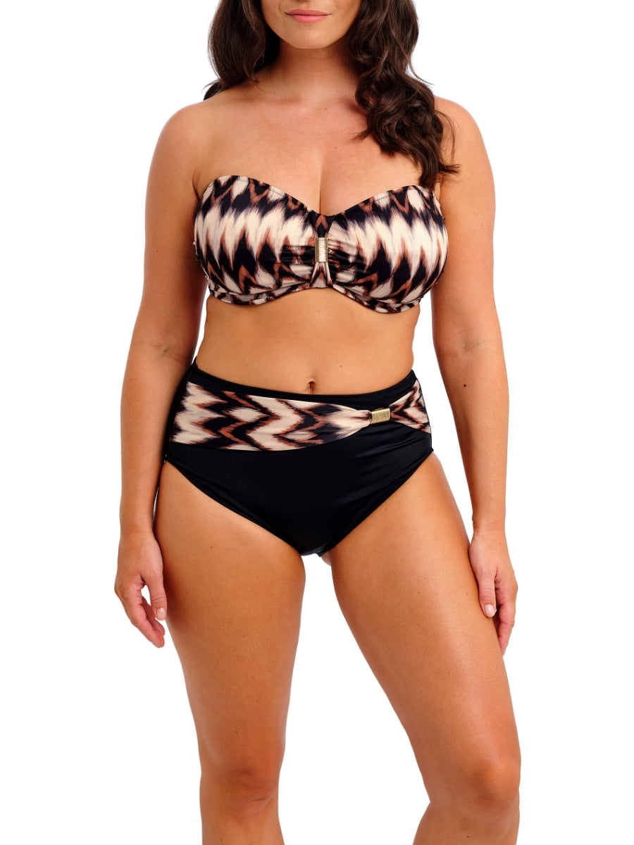 Sabana Bandeau Bikini Top - Copper Tint
