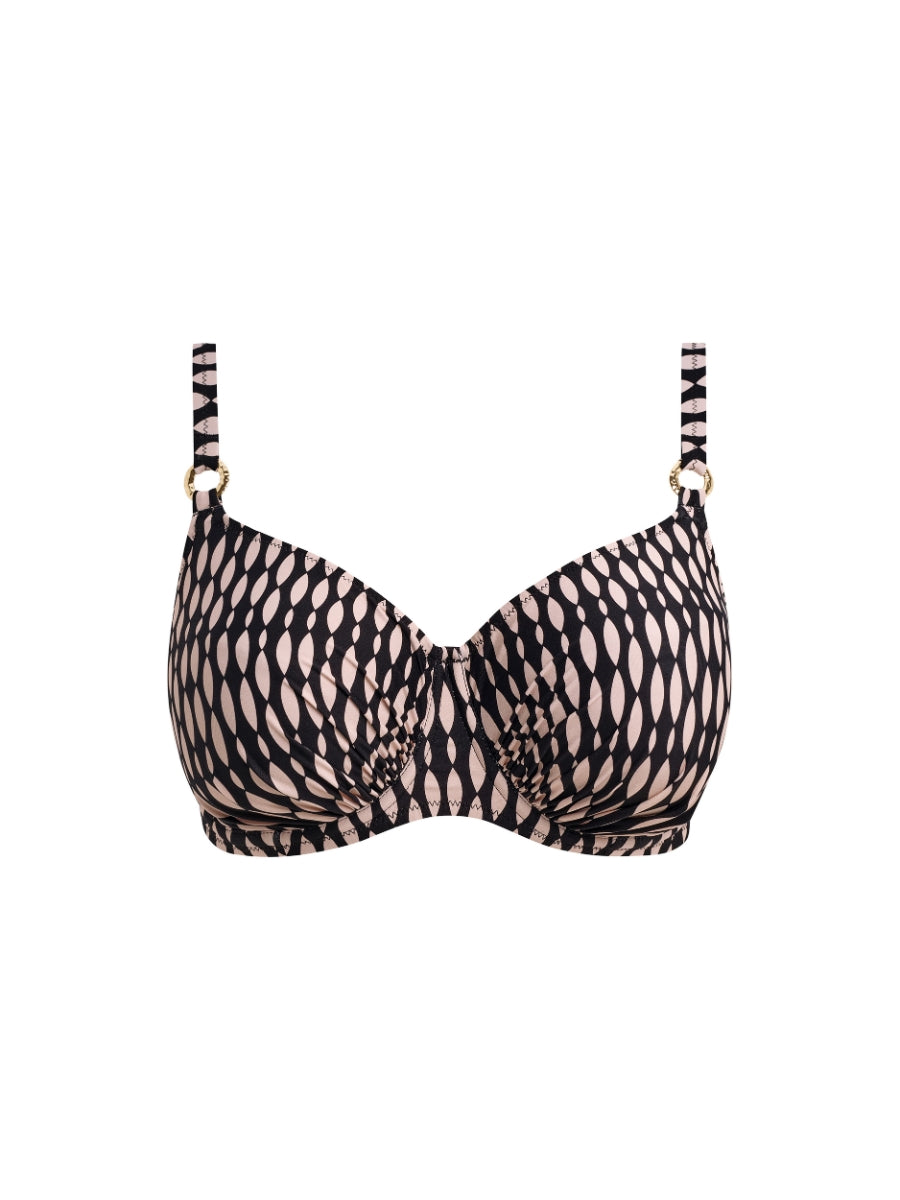 Shell Bay Full Cup Bikini Top - Desert Blush