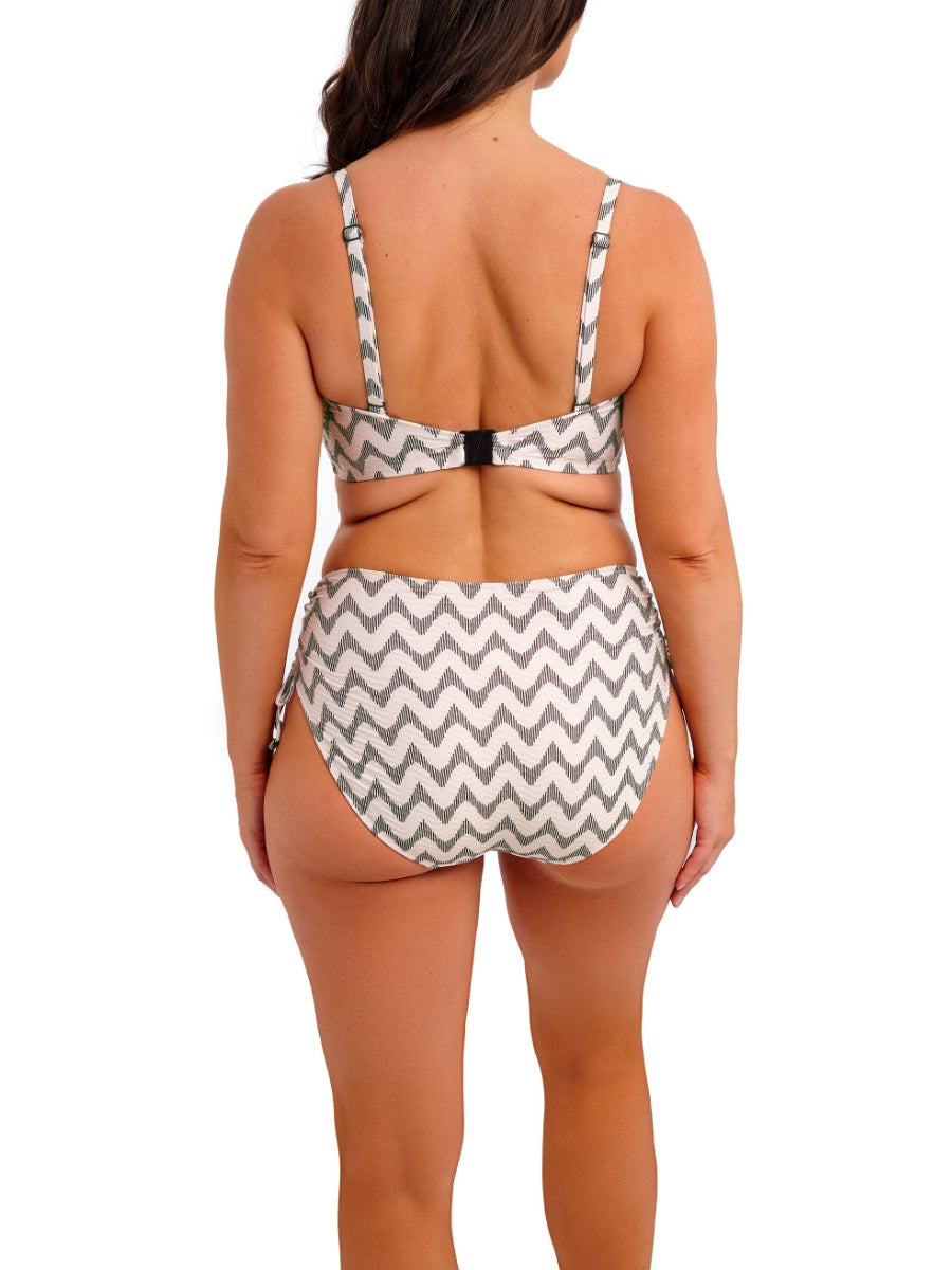 Vanuatu Bandeau Bikini Top - Creme Noire