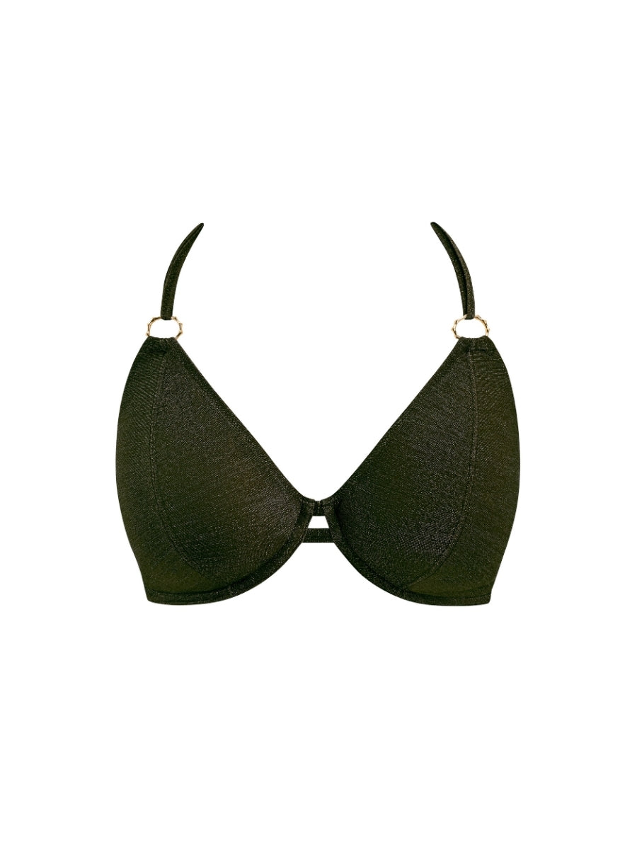 Arizona Wave Halterneck Bikini Top - Nebula