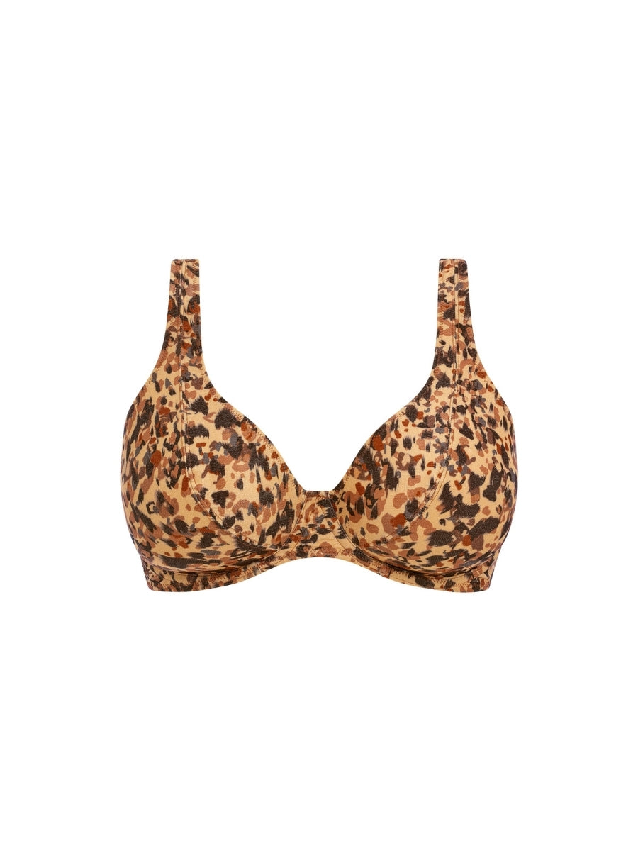 Arizona Wave High Apex Bikini Top - Dune