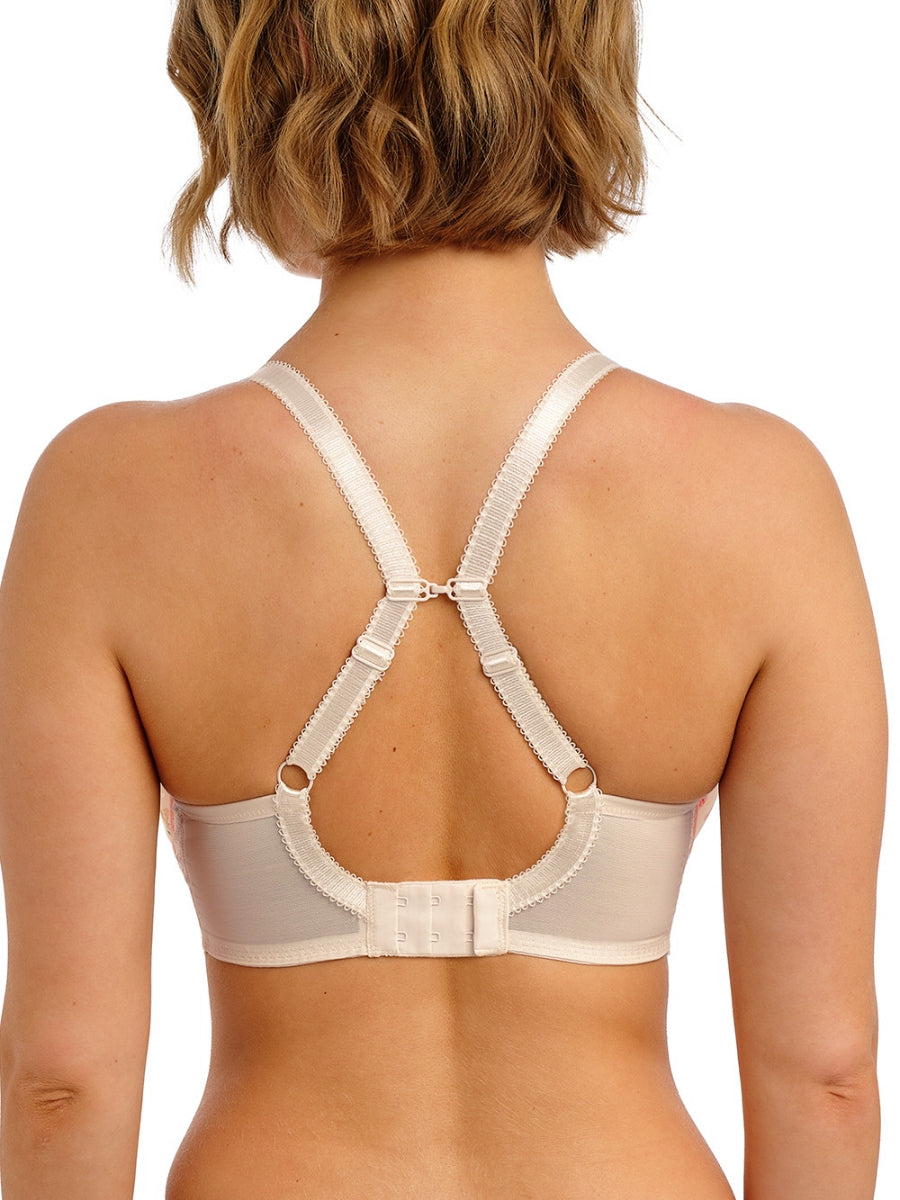 Cherish Me Moulded Plunge T-Shirt Bra - Rose Delicacy