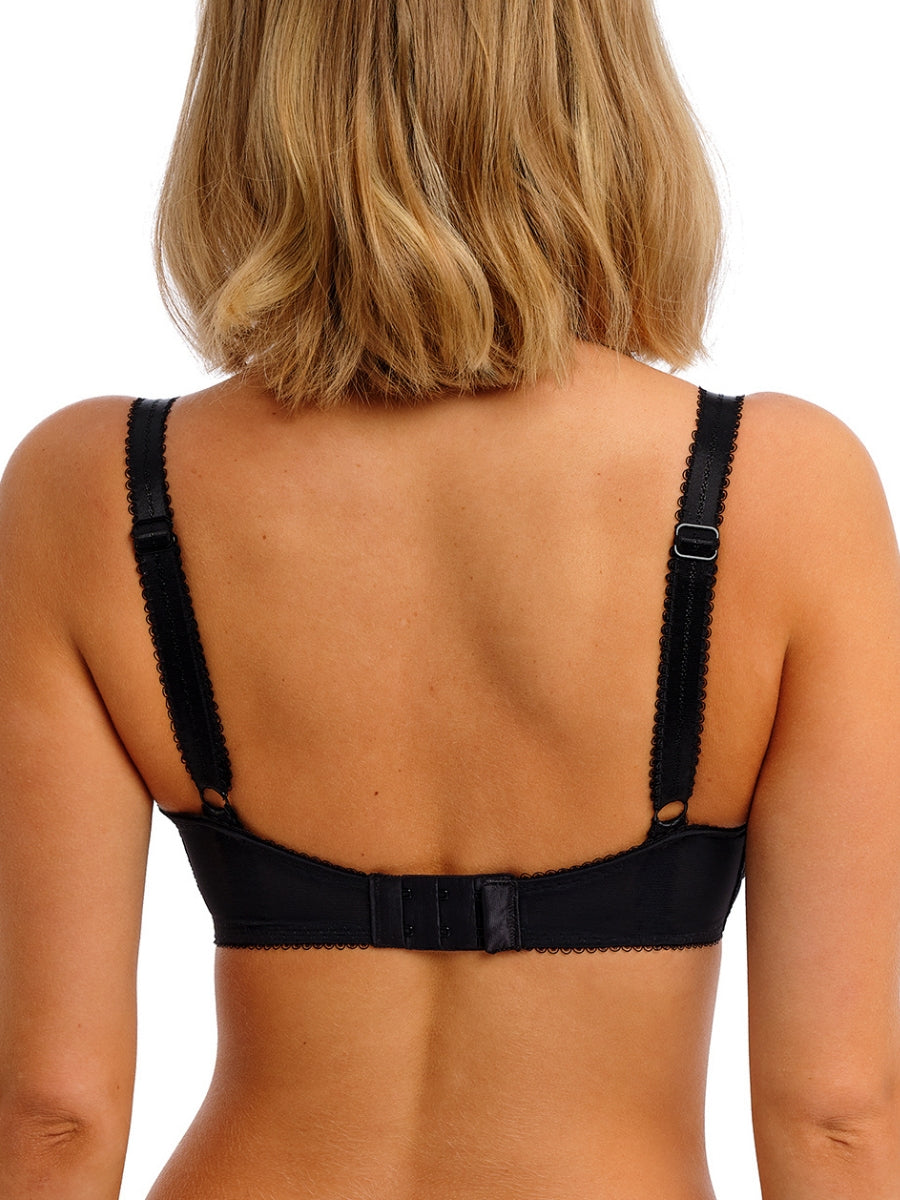 Fascinate Balconette Bra - Black