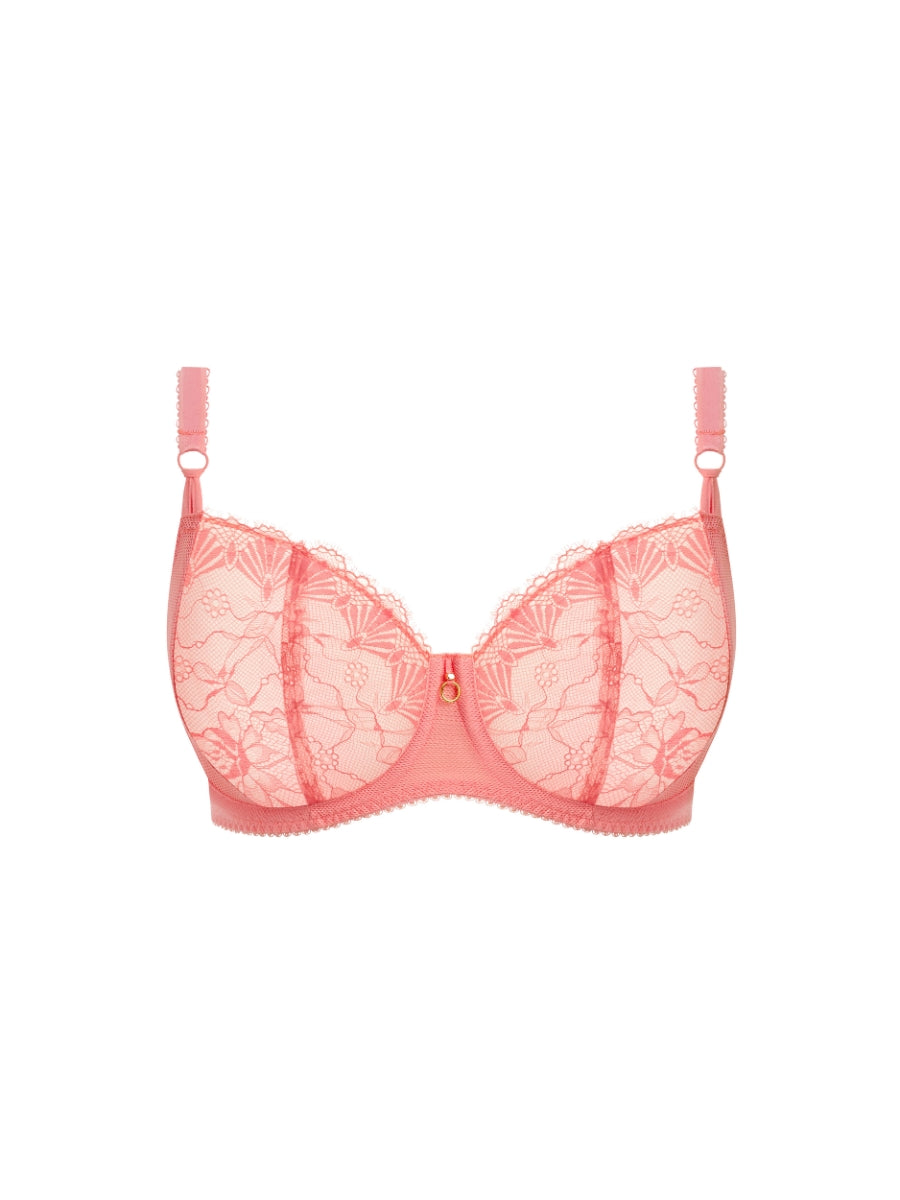 Fascinate Balconette Bra - Peach