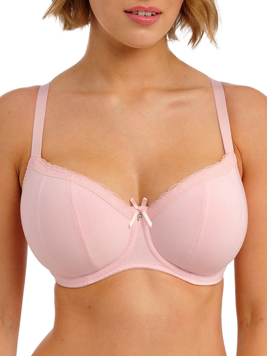 Freya Flirt Padded Half Cup Bra - Pink Frost