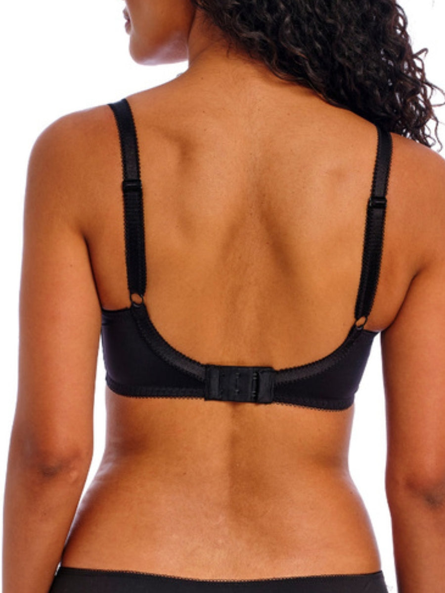 Hallie Plunge Bra - Black