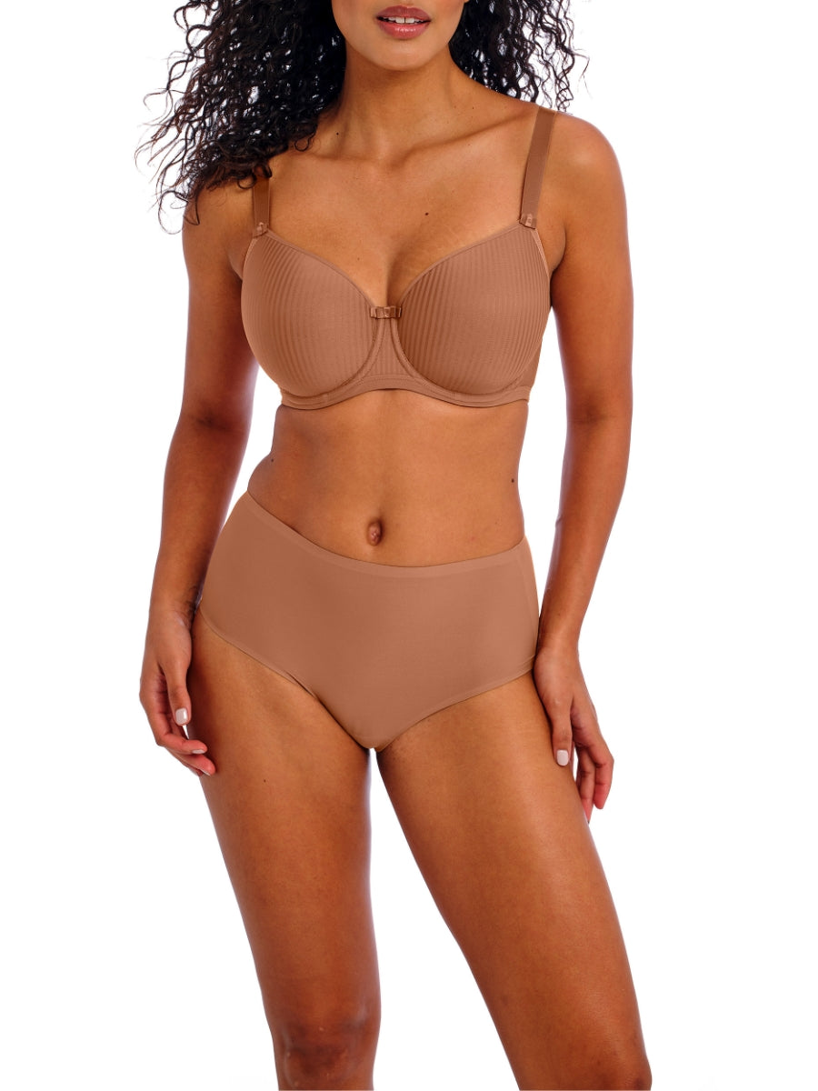 Idol Moulded Balcony Bra - Cinnamon