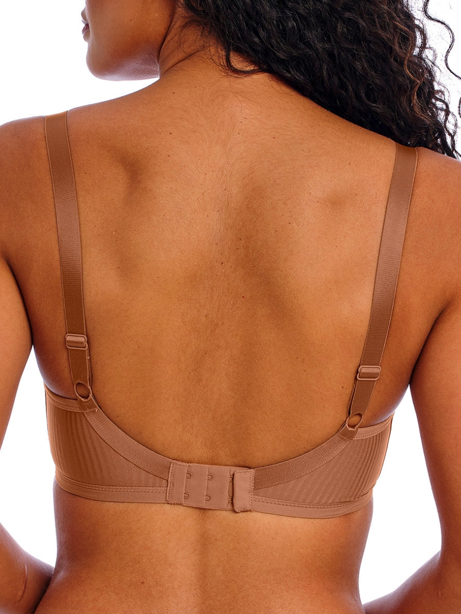 Idol Moulded Balcony Bra - Cinnamon