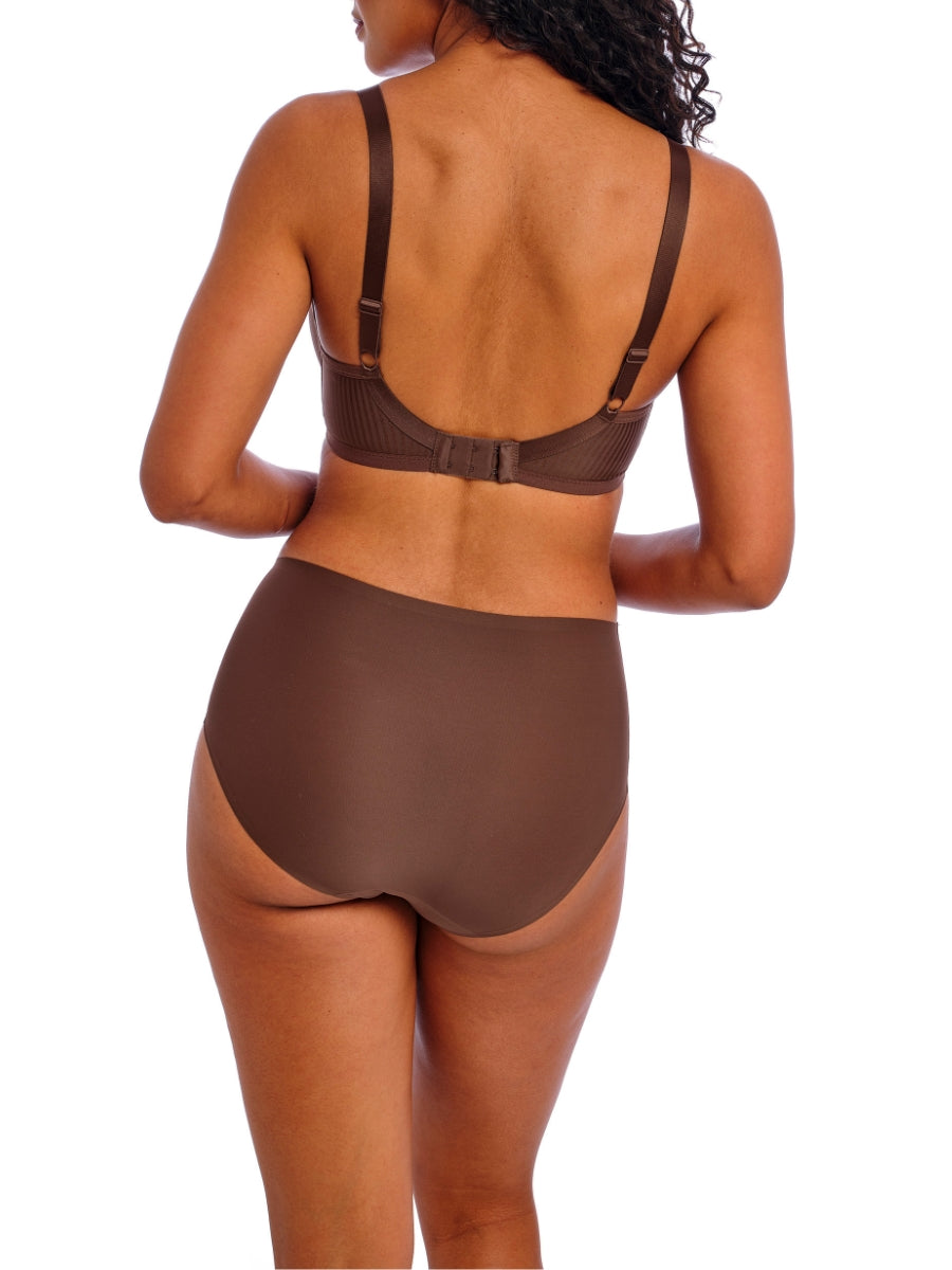 Idol Moulded Balcony Bra - Coffee Roast