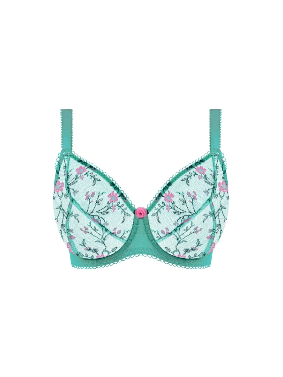 Love Crush Plunge Bra - Aqua Haze