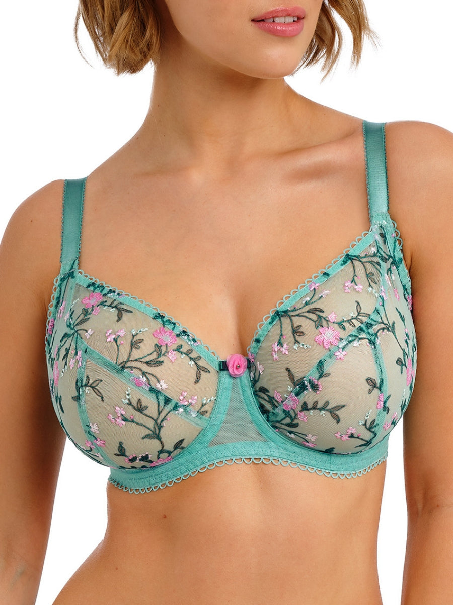 Love Crush Plunge Bra - Aqua Haze