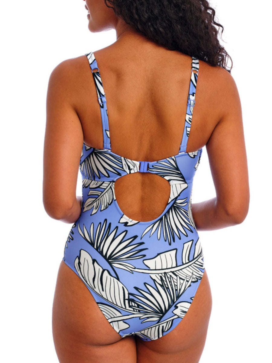 Mali Beach Underwired Swimsuit - Cornflower