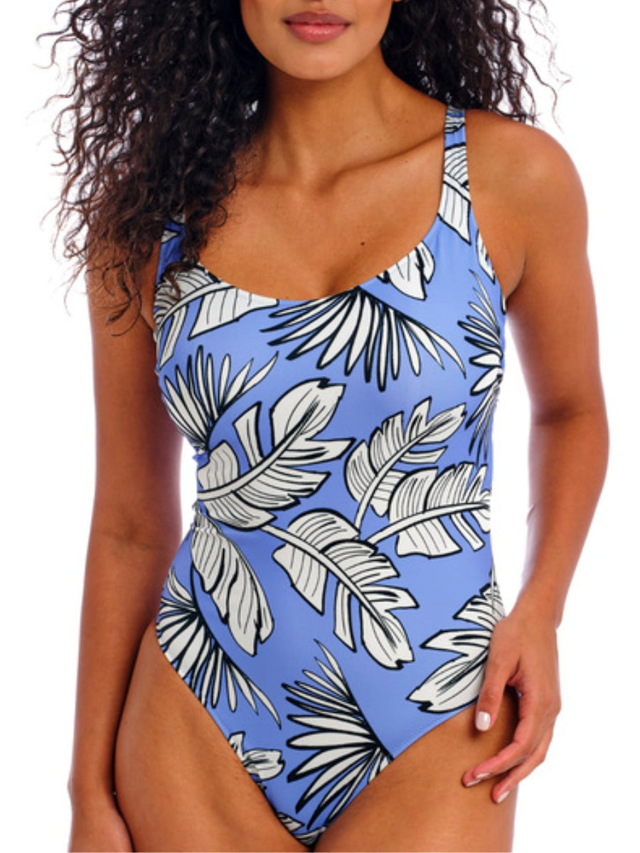 Mali Beach Underwired Swimsuit - Cornflower