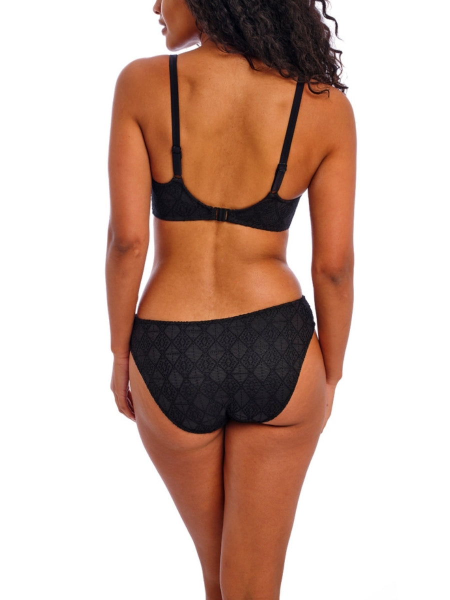 Nomad Nights Sweetheart Bikini Top - Black