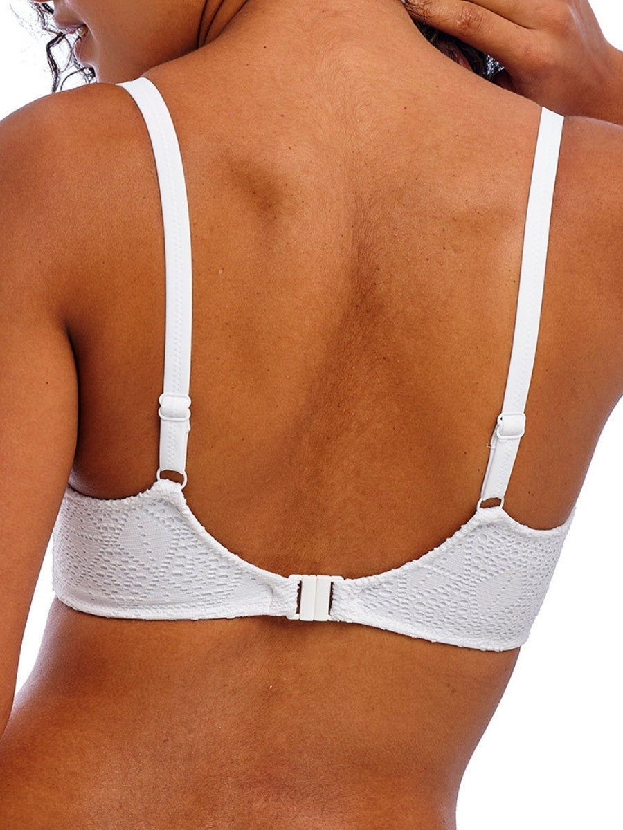 Nomad Nights Sweetheart Bikini Top - White