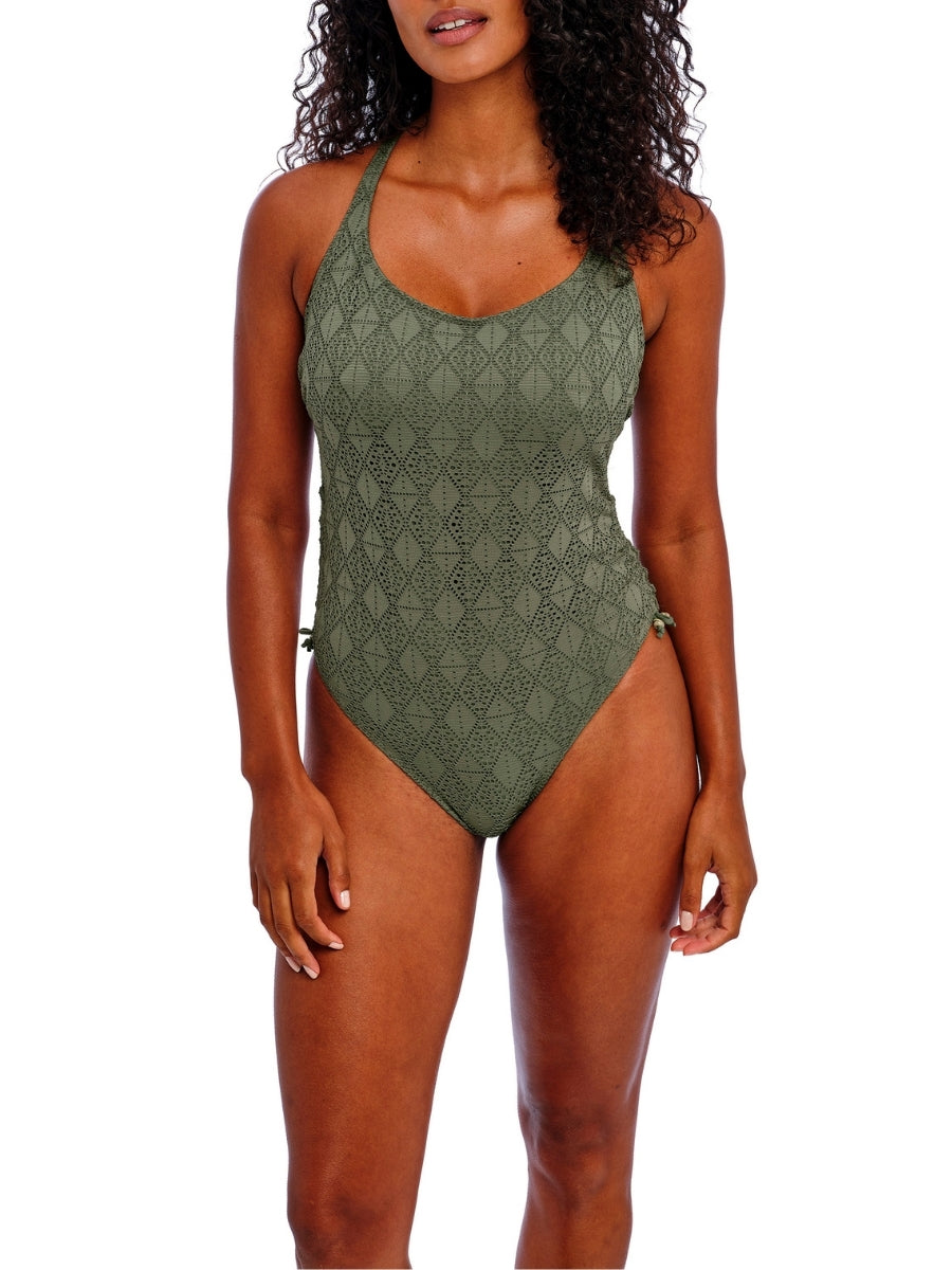 Nomad Nights Underwired Swimsuit - Sage