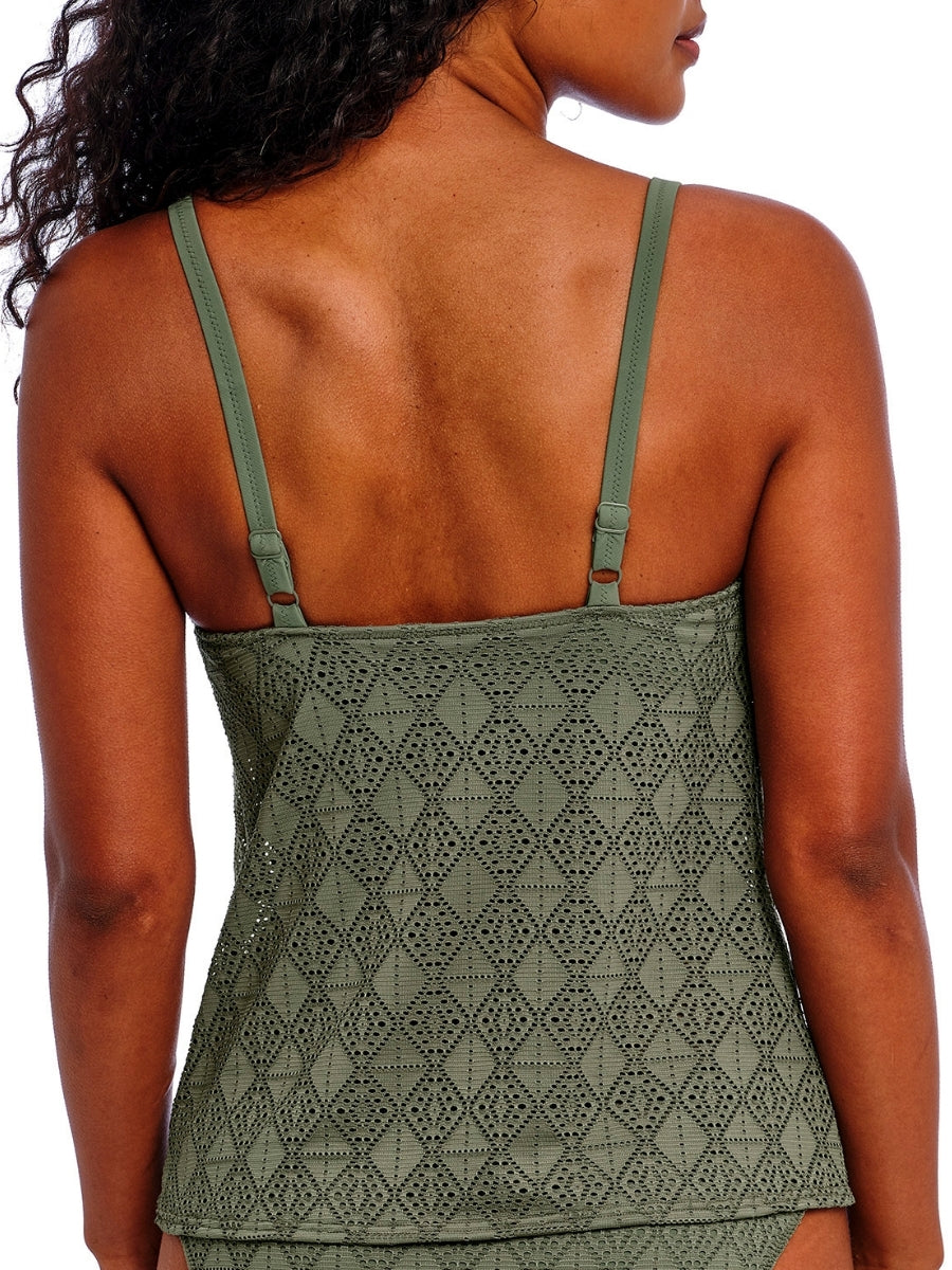 Nomad Nights Tankini Top - Sage