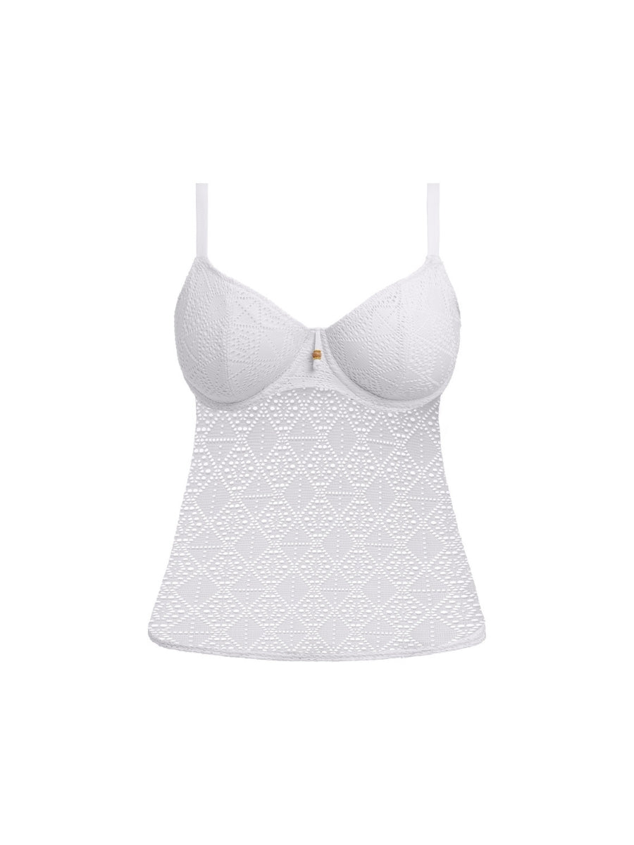 Nomad Nights Tankini Top - White