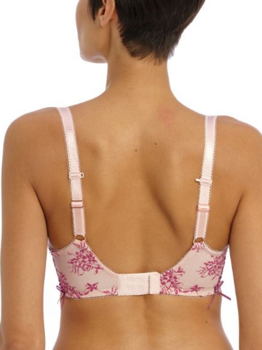 Offbeat Decadence Side Support Bra - Vintage Rose