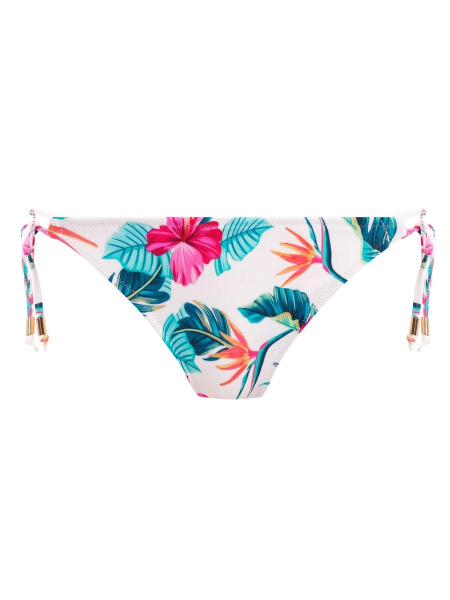 Palm Paradise Tie Side Bikini Brief