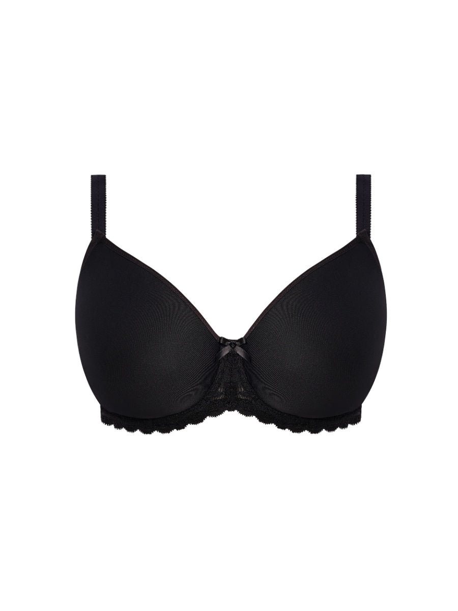 Quinn Moulded Spacer Bra - Black