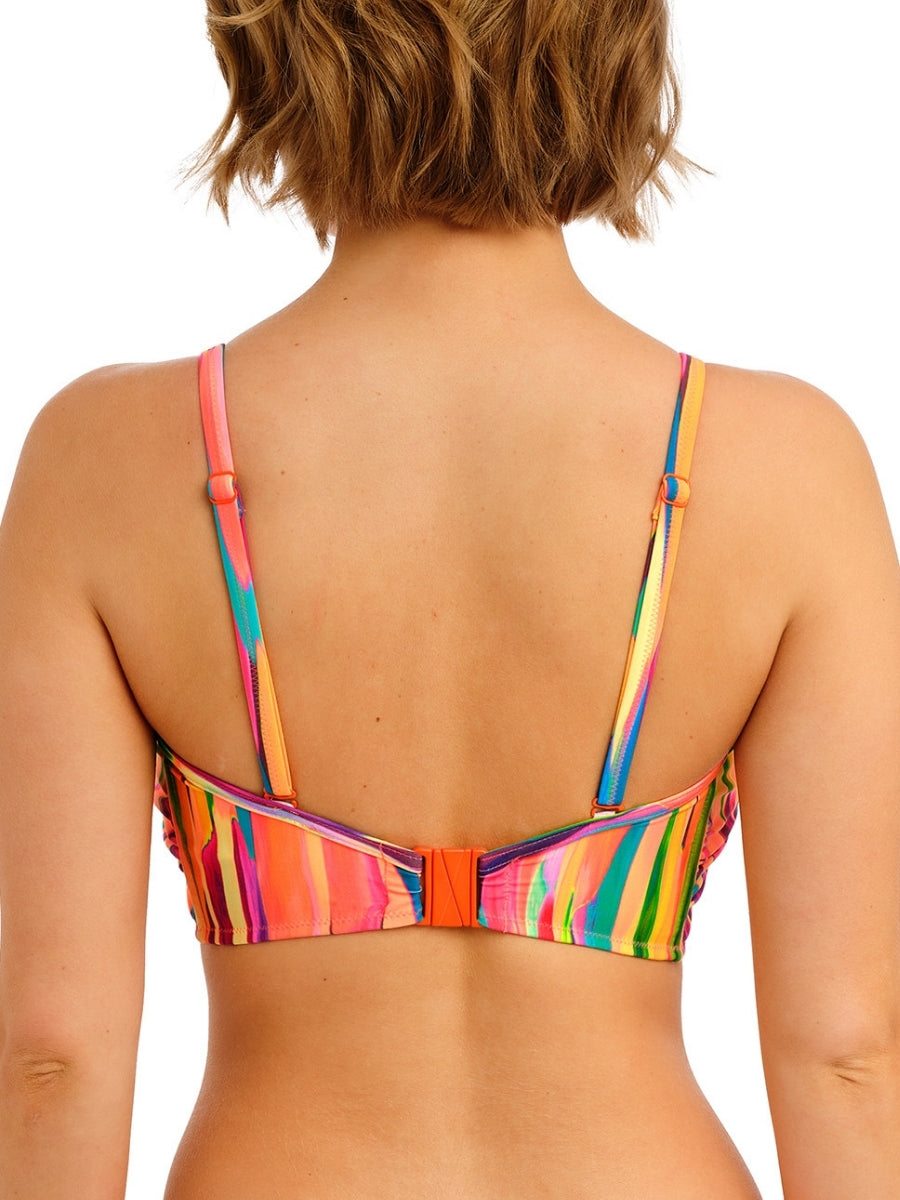 San Antonio Bandeau Bikini Top - Fiesta