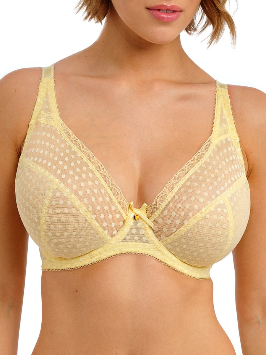 Freya Spot-Light Plunge Bra - French Vanilla
