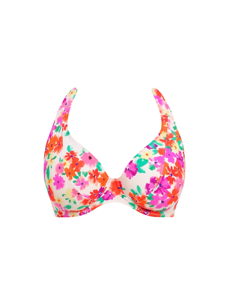 Summer Soul Halterneck Bikini Top - White