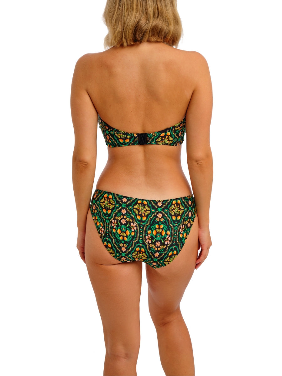 Sunset In Seville Bandeau Bikini Top - Santa Ana