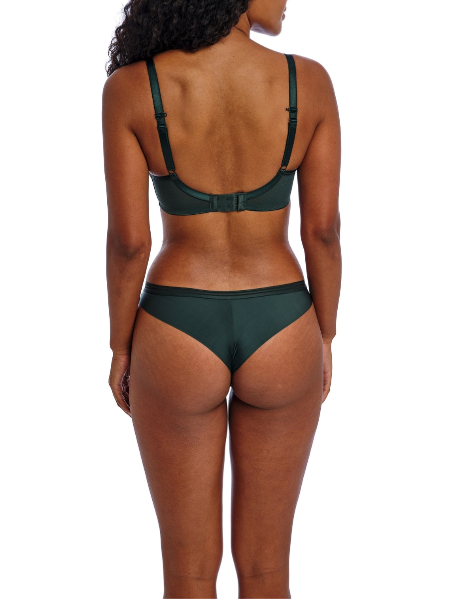 Tailored Plunge T-Shirt Bra - Deep Emerald