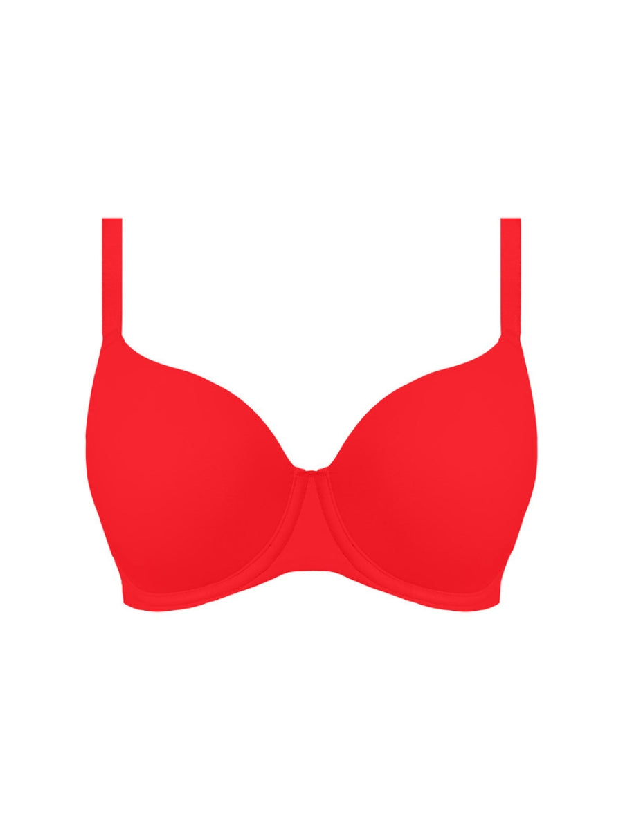 Undetected Sweetheart T-Shirt Bra - Chilli Red