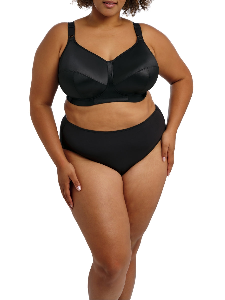 Celeste Non Wired Full Cup Bra - Black