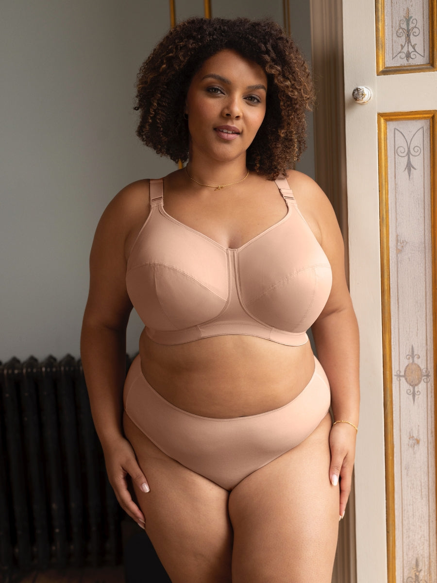Celeste Non Wired Full Cup Bra - Fawn