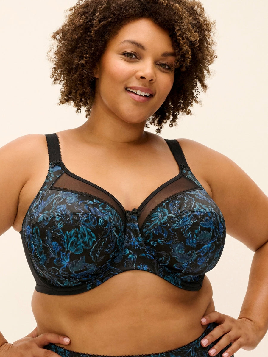 Kayla Banded Full Cup Bra - Ornate