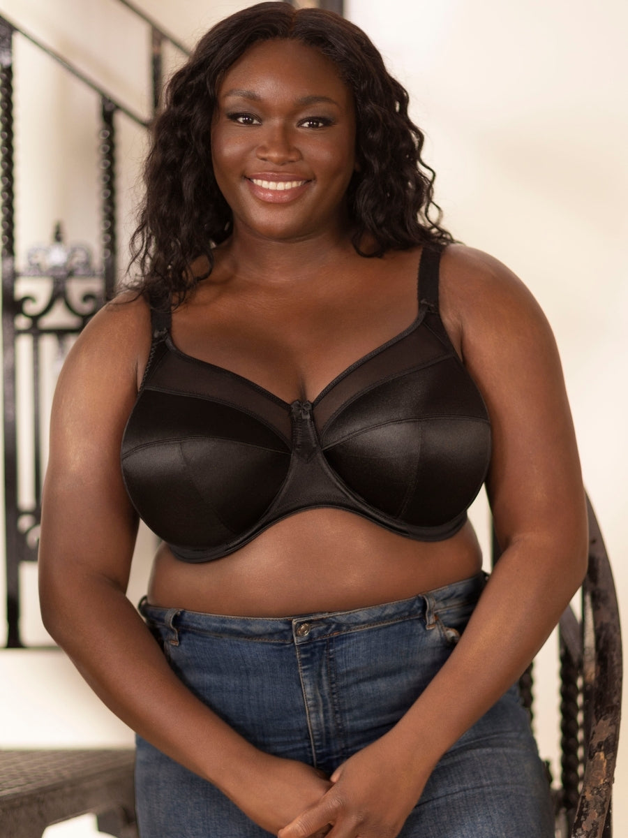 Keira Full Cup Bra - Black