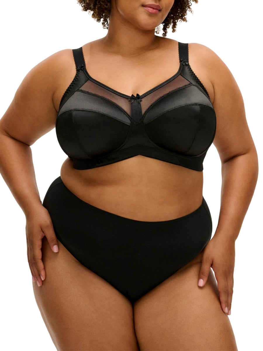 Keira Non Wired Full Cup Bra - Black