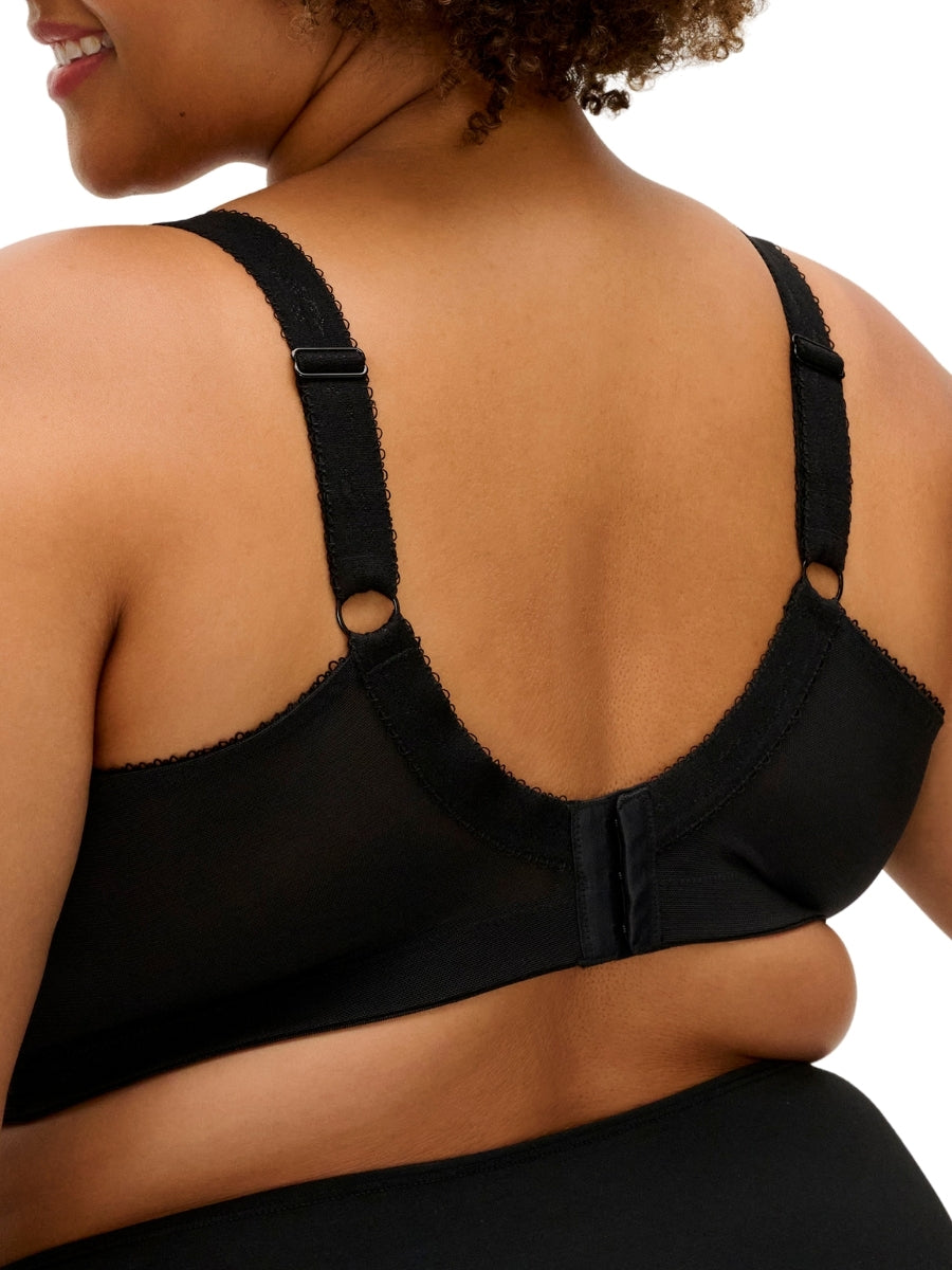 Keira Non Wired Full Cup Bra - Black