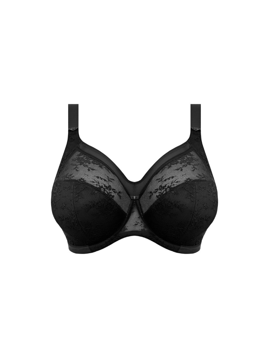 Verity Full Coverage Full Cup Bra - Black
