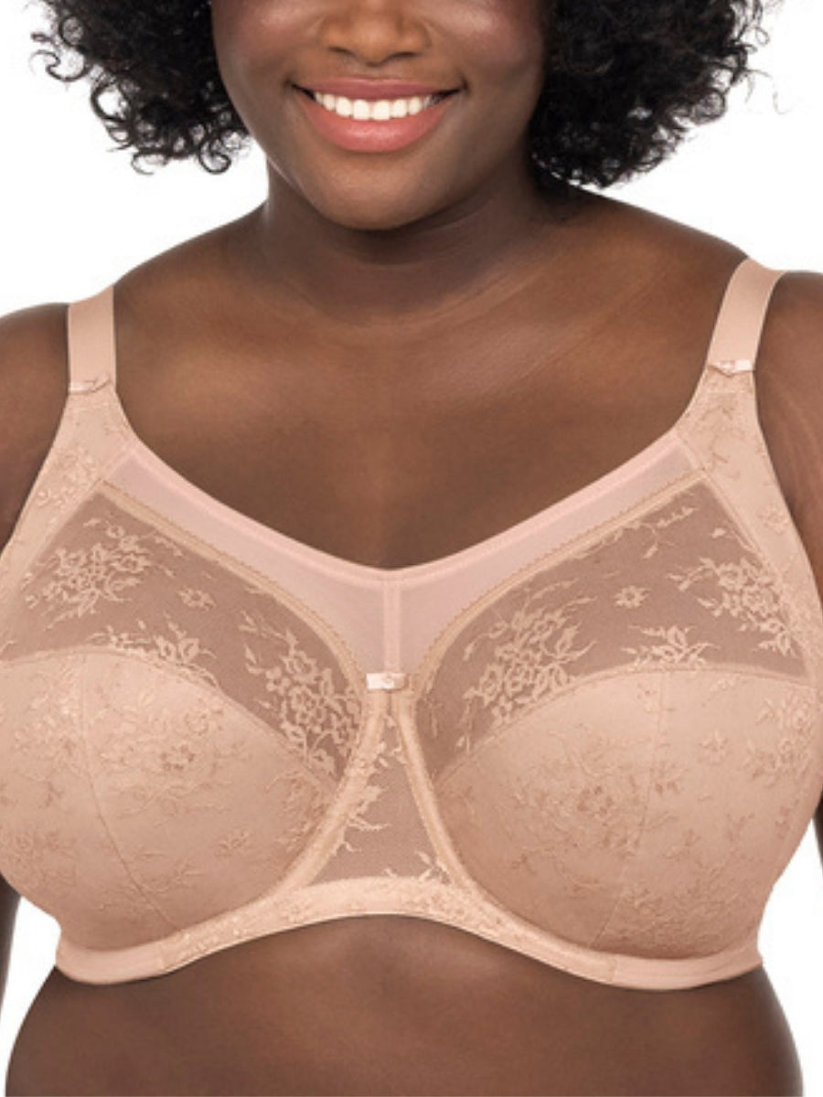 Verity Full Coverage Full Cup Bra - Fawn