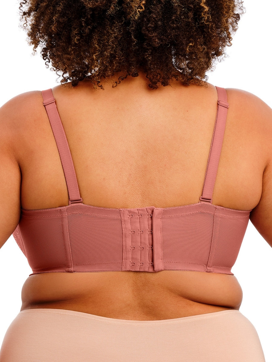 Verity Strapless Bra - Rosewood