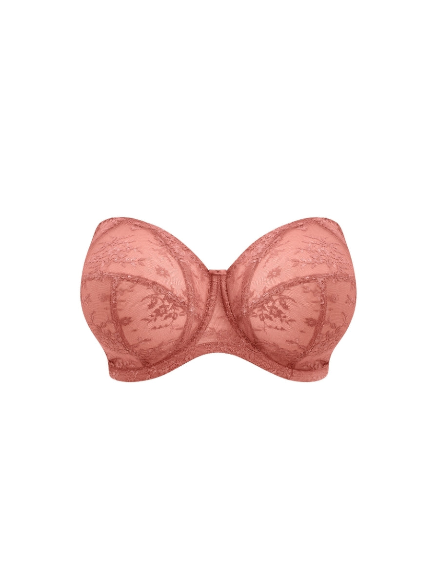 Verity Strapless Bra - Rosewood