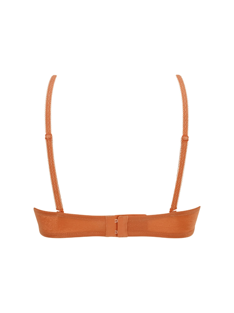 Glossies Sheer Moulded Bra - Sunkissed