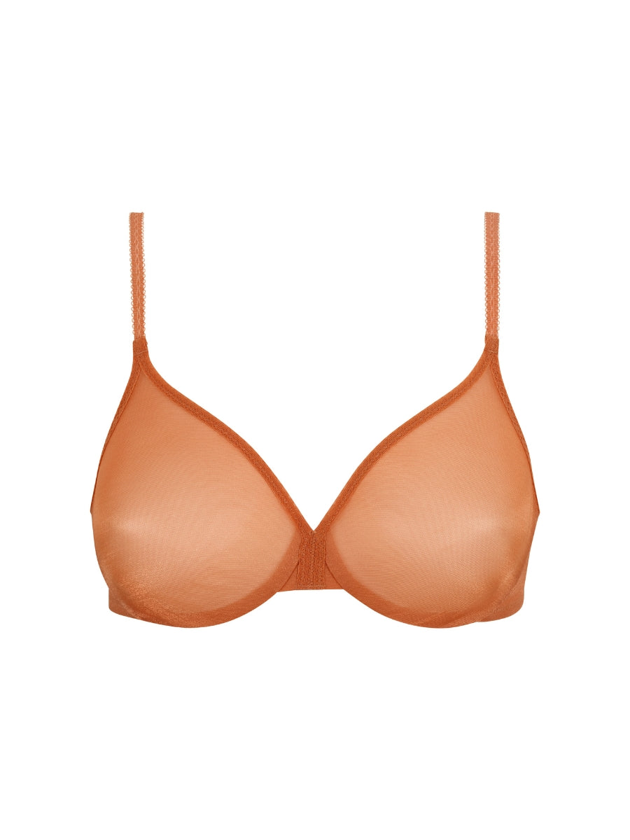 Glossies Sheer Moulded Bra - Sunkissed