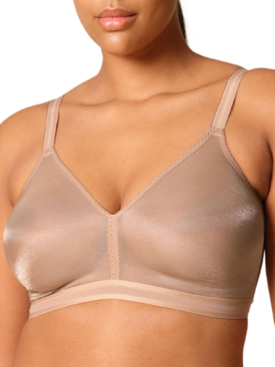 Glossies Sheer Bralette - Nude