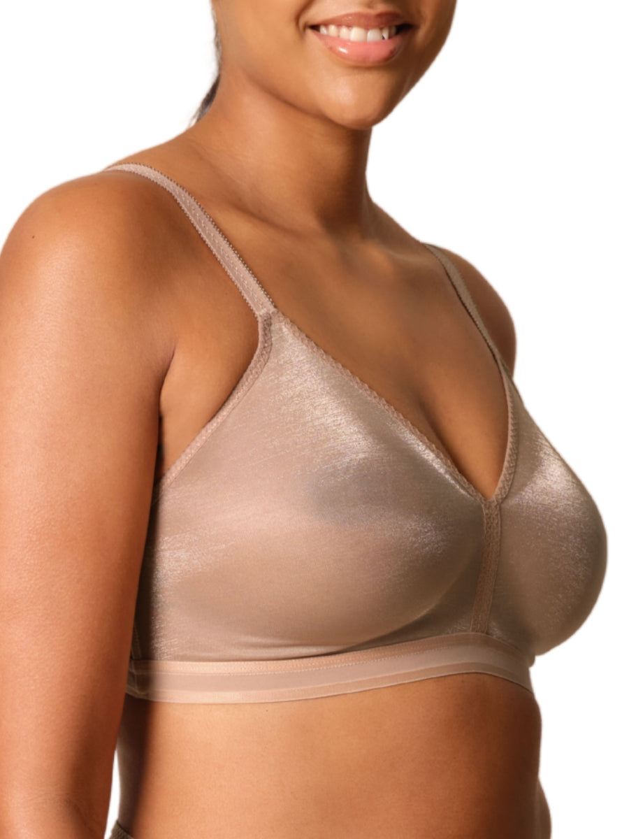 Glossies Sheer Bralette - Nude