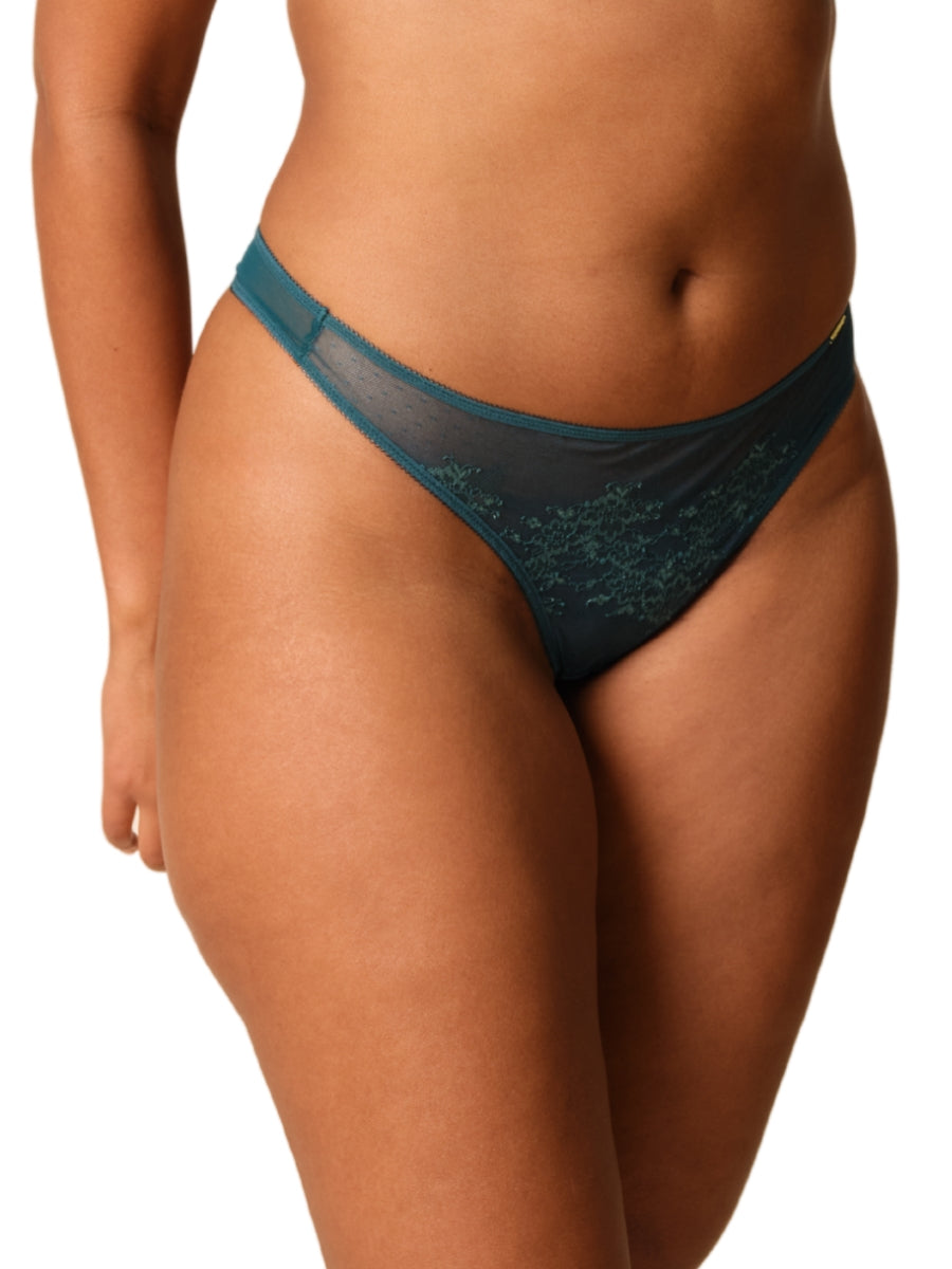 Glossies Lace Thong