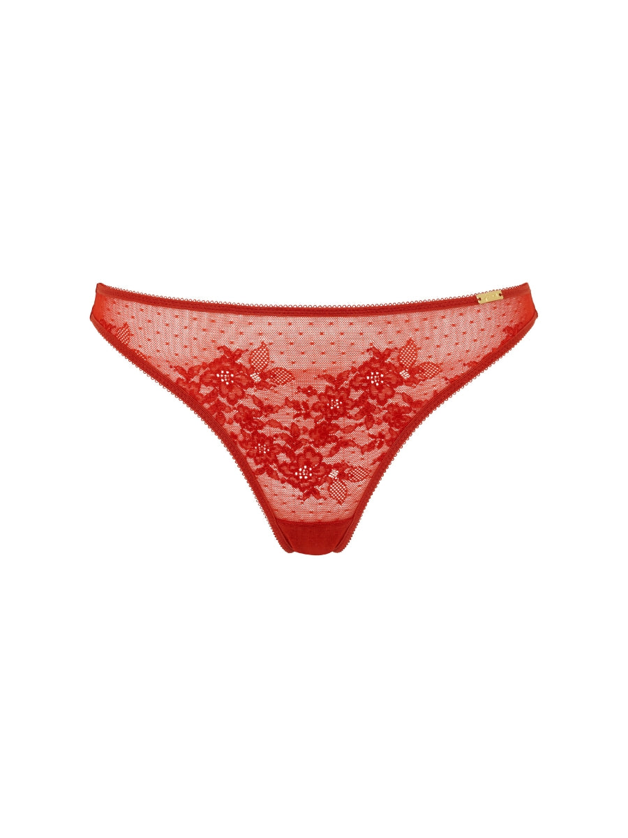 Glossies Lace Thong